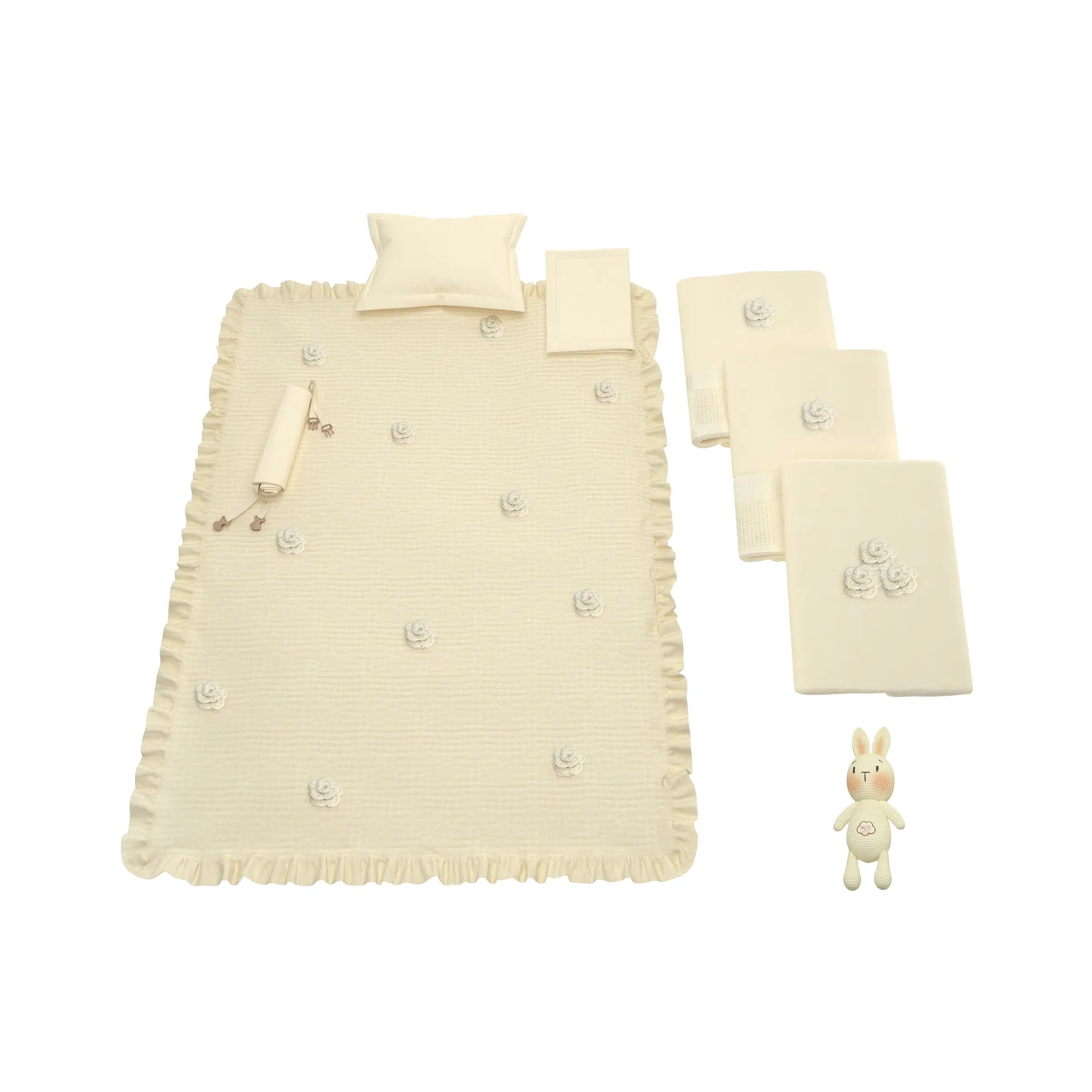 سرویس روتختی هشت تکه Cotton Flower